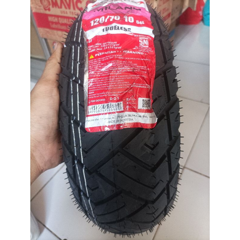Zeneos milano tubles 120/70-10