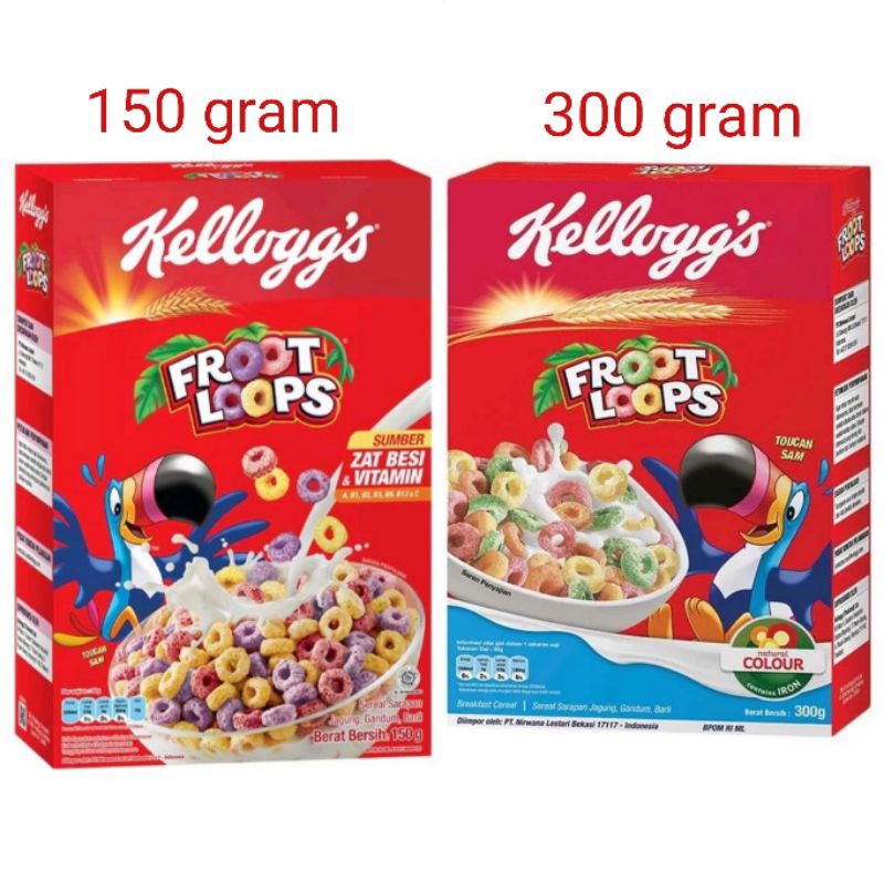

Kellogg's froot loops 150gr / 300gr