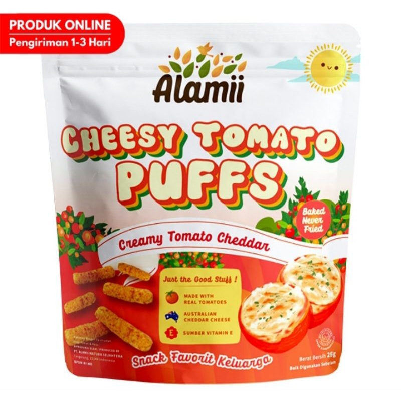 

Alamii Cheesy Tomato Puffs 25 g