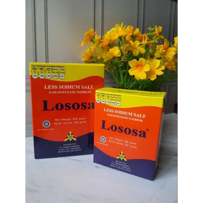

Lososa 250g / 500g Garam Rendah Natrium Mencegah Hipertensi