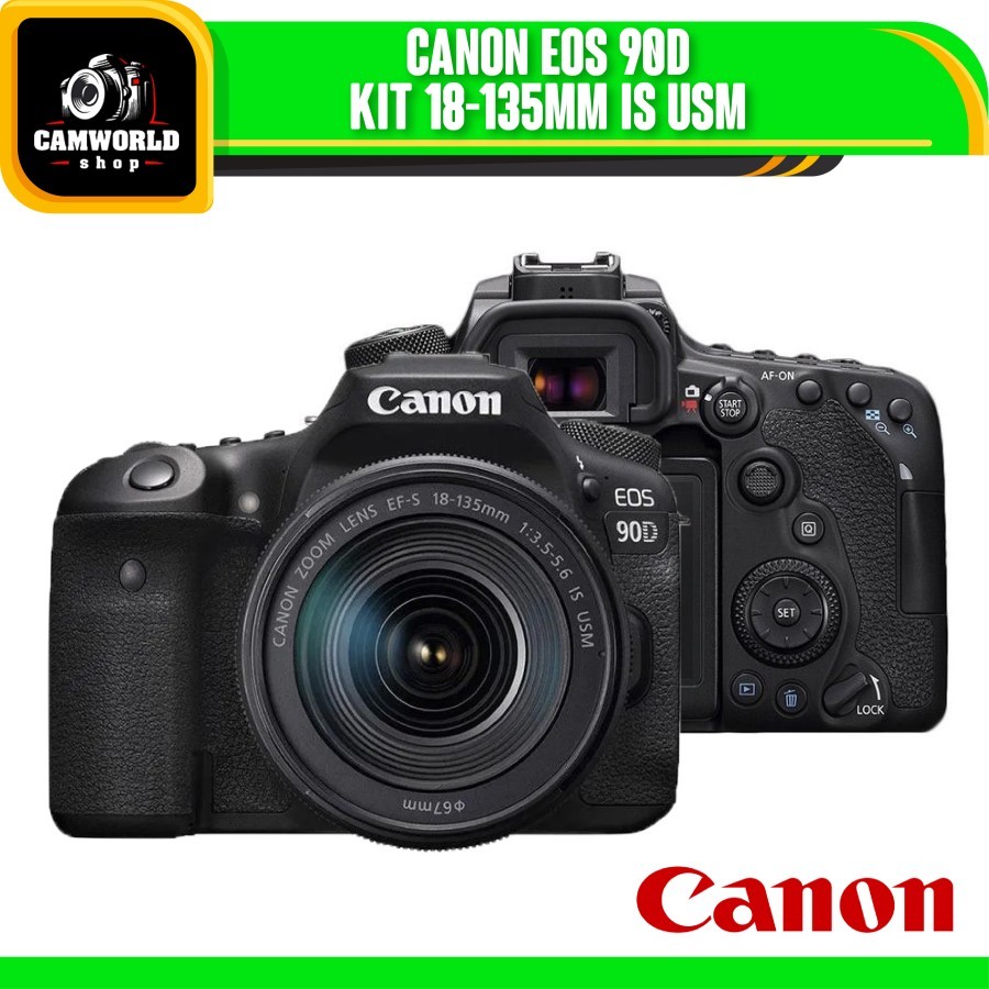 CANON EOS 90D KIT 18-135MM IS USM