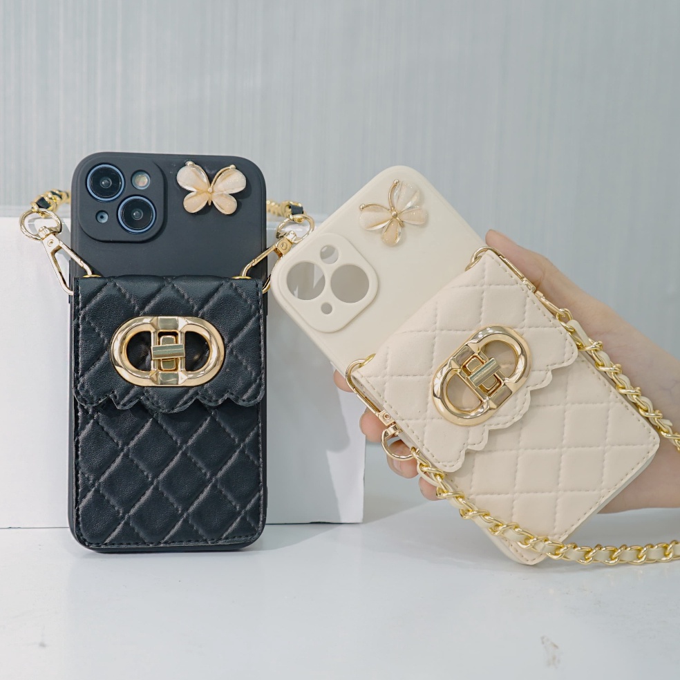 KODE D26E Case Dompet Dior Oppo RENO 1 5G A78 4G A17 A76 A36 RENO 7 5G 7Z A16S A16 A54 A1K A5 A52 A9