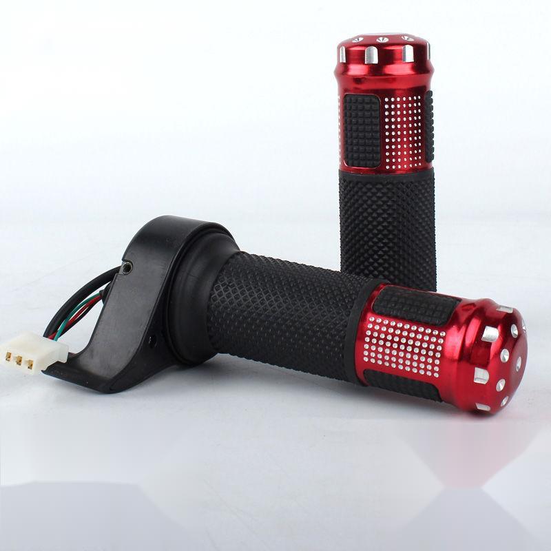 1Set Handle Gas Sepeda Listrik Sensor Handle Gas Sepeda Listrik Grip Gas Sepeda Listrik Bahan