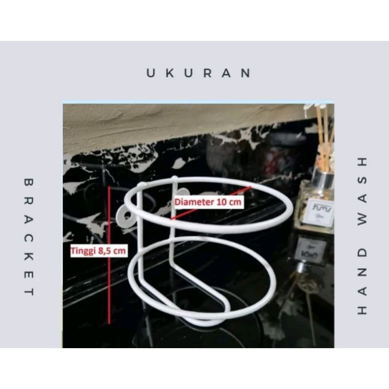 tempat standing menaruh sabun/ tempat  menaruh hand sanitizer