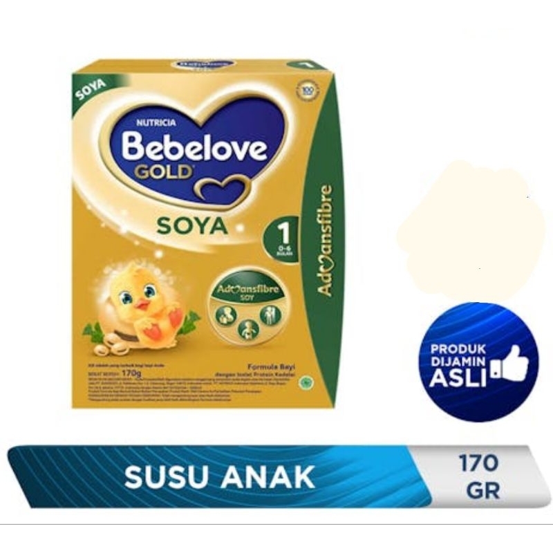 Bebelove Gold Soya 1 (0-6 bulan) 170 gr