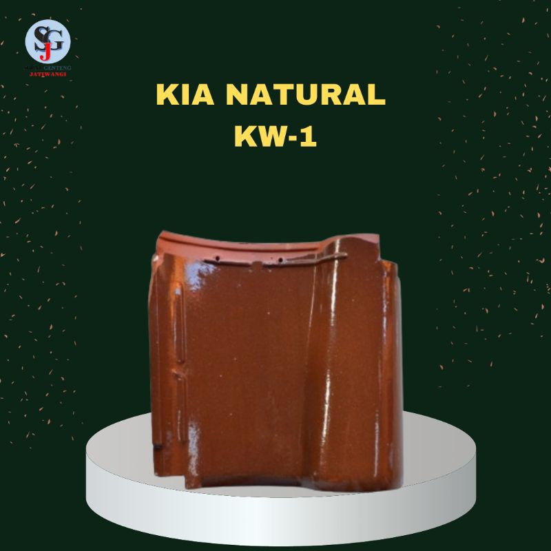 Genteng Keramik KIA Natural KW-1 - Genteng Keramik KIA