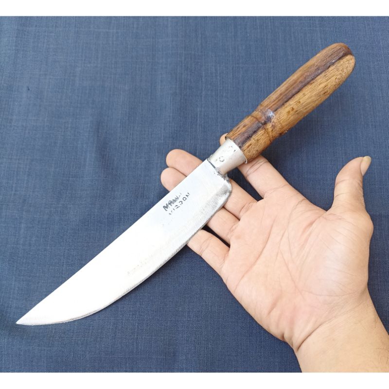 Pisau Daging Cap Mawar Baja Per Asli 33 Cm