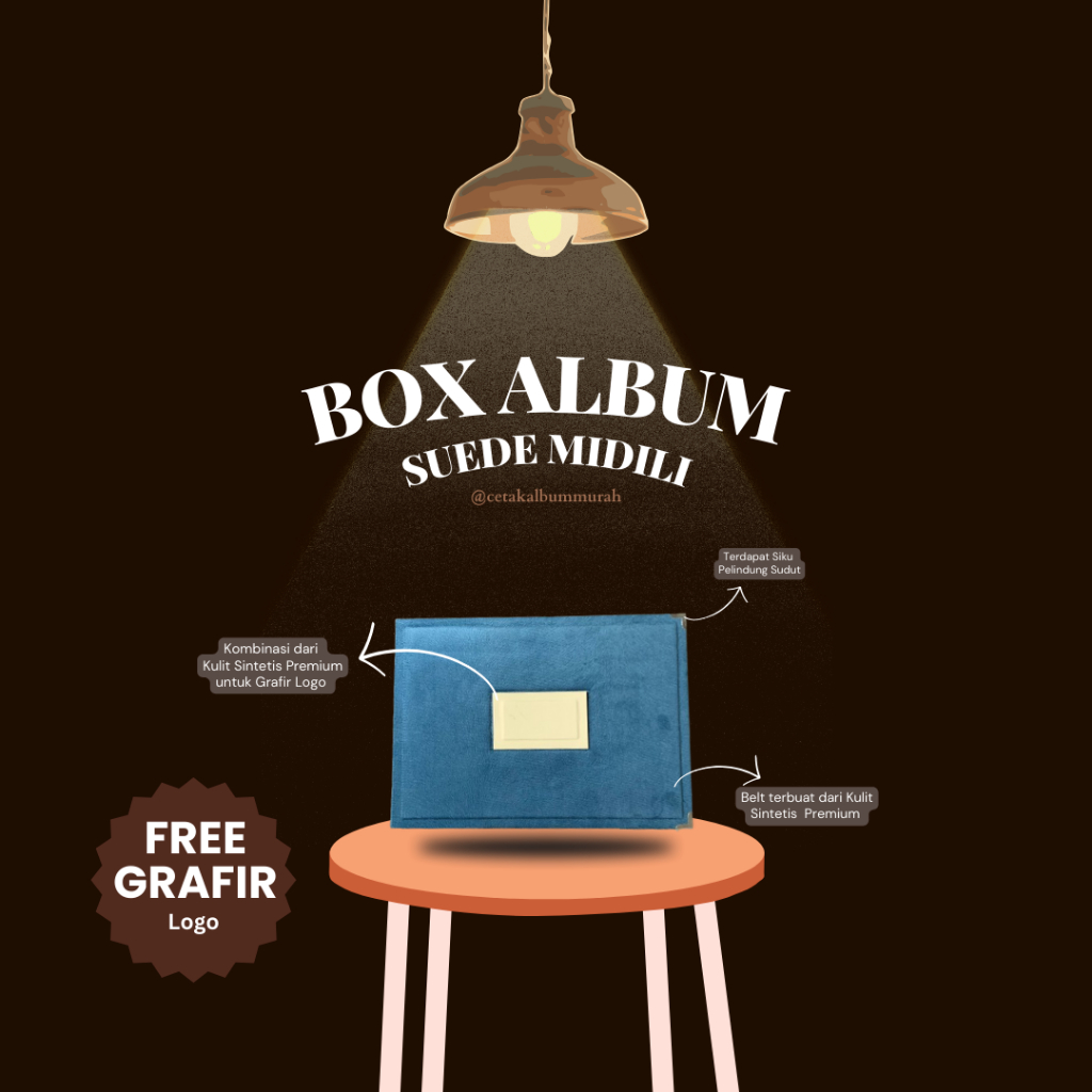 KOPER/BOX KANVAS CUSTOM ALBUM FOTO WEDDING BOOK