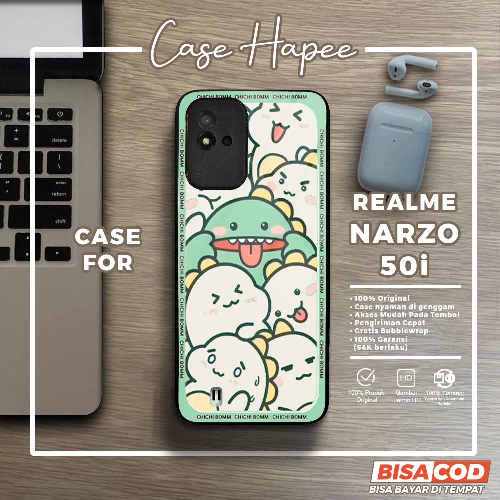 Case Realme Narzo 50i Casing Realme Narzo 50i [DSNC] Casehapee Case Glossy Case Aesthetic Custom Cas
