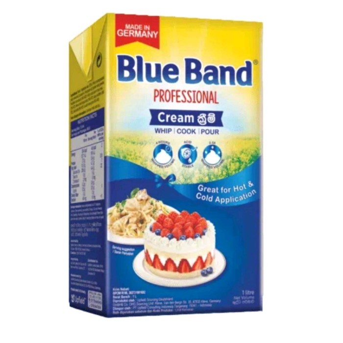 

RB Blue Band Profesional Whipping Cream 1 Liter