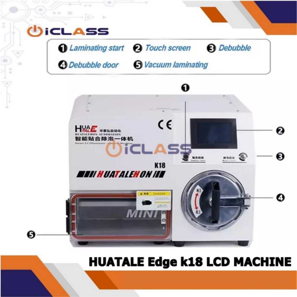 MESIN LAMINATING LCD OCA HUATALE EDGE K18 MACHINE