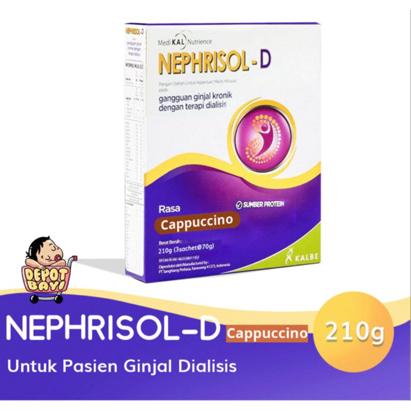 

Nephrisol D capucino 210gram