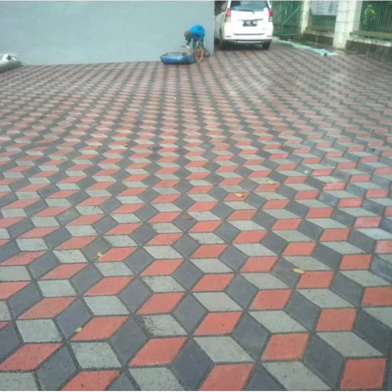 Dz Paving Block 3D/Conblock/Press Mesin Hidrolik Berkualitas