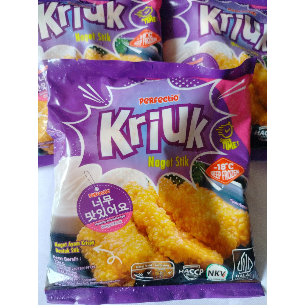 

Perfectio Kriuk Naget Stik 200gr