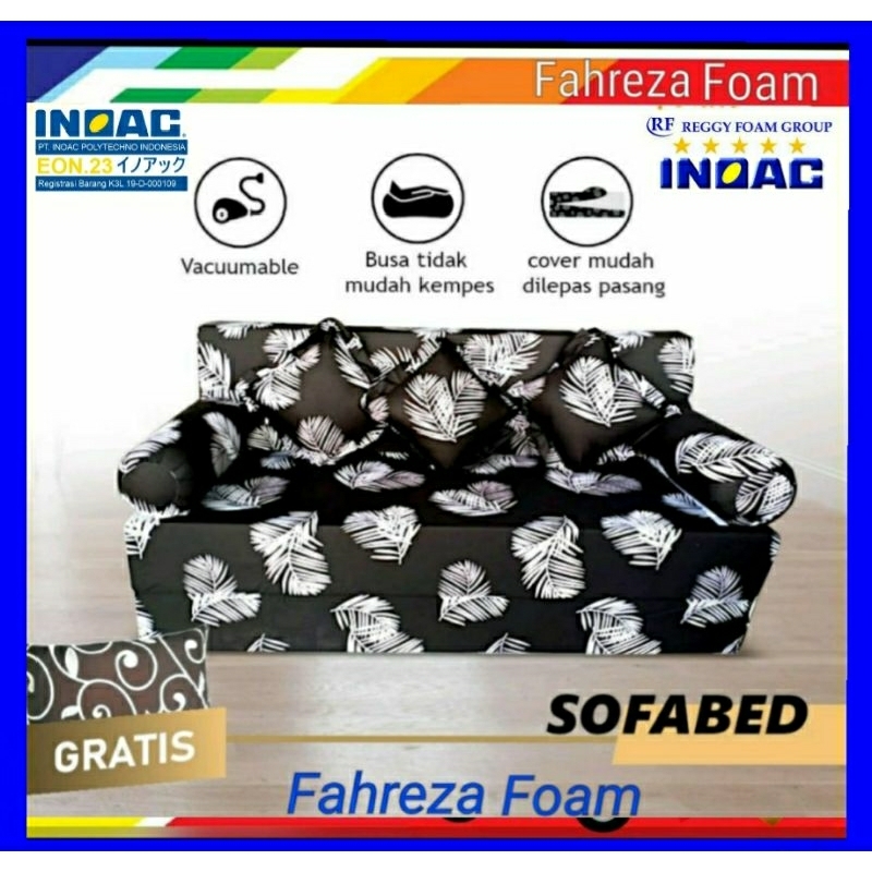 SOFABED PREMIUM INOAC Japan 100% ORIGINAL (Ukuran 180x200x20cm)