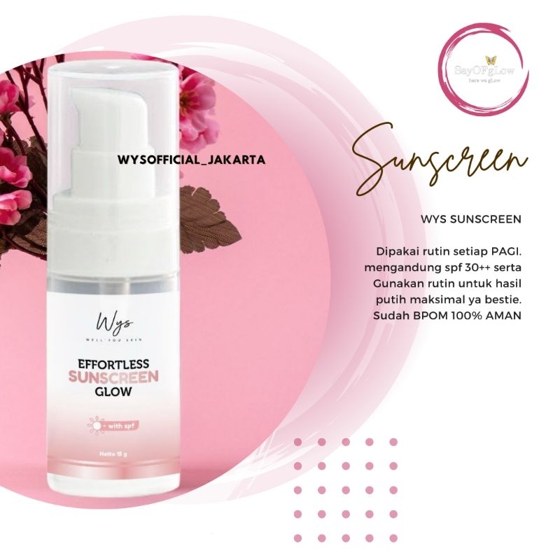 WYS Effortless Sunscreen