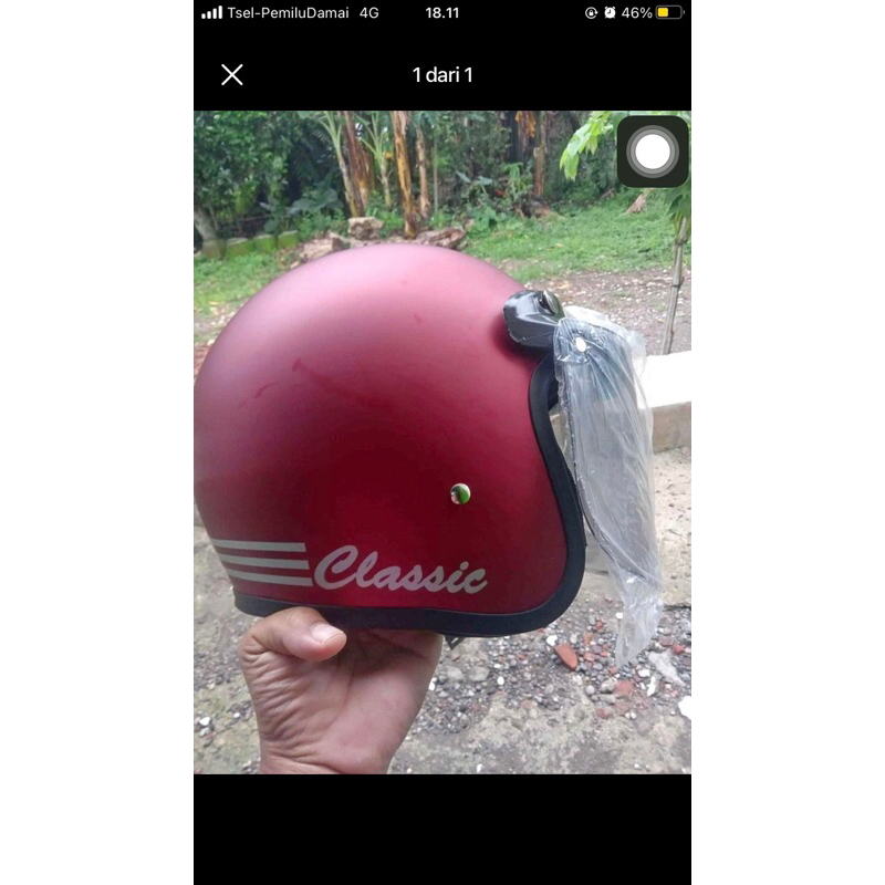 helm bogo classic motor