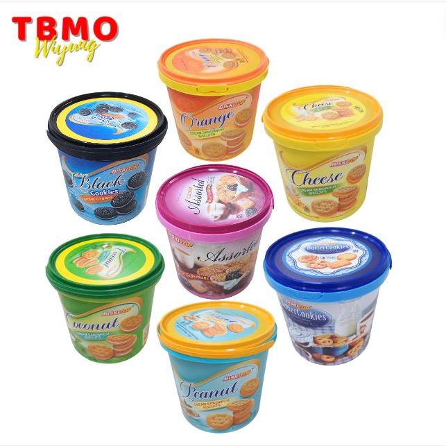 

BISKITOP BISKUIT LEBARAN KEMASAN HANDLE 400GR