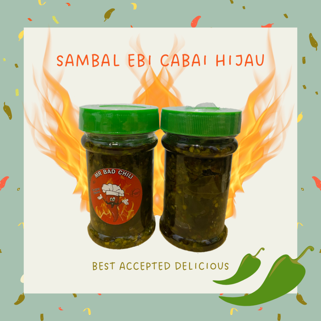 

Mr. Bad Chili - Sambal Ebi Cabe Hijau