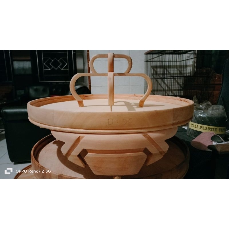 Tebok tanpa mahkota sangkar D: 51 Mentahan untuk kacer, murai dll, kayu mahoni oven 2x jadi lmy ring