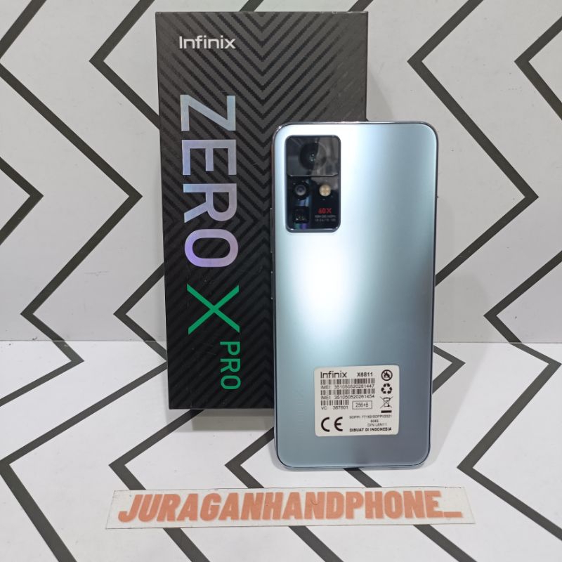 Infinix Zero X Pro Ram 8/256GB Hp Second Seken Bekas Fullset