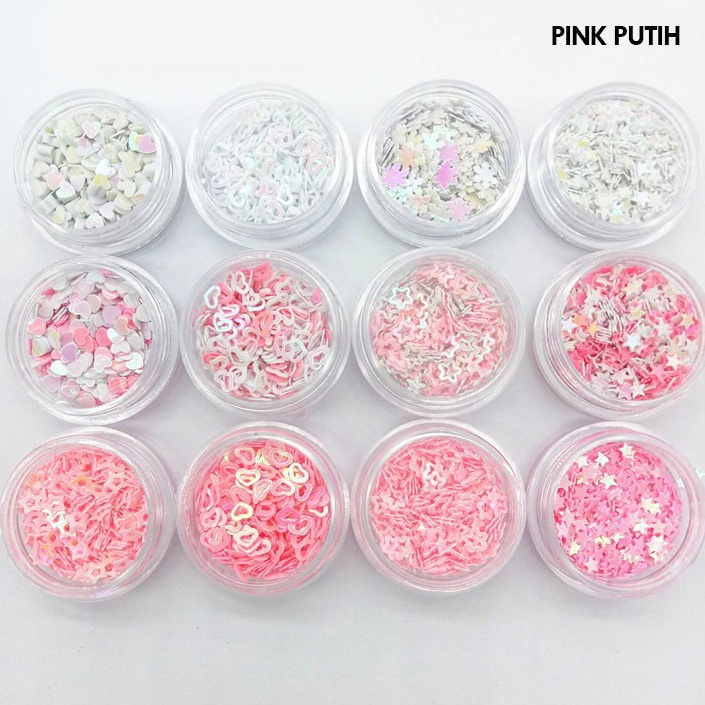 1111 GLMU glitter makeup wajah kuku blink blink star cosplay make up art