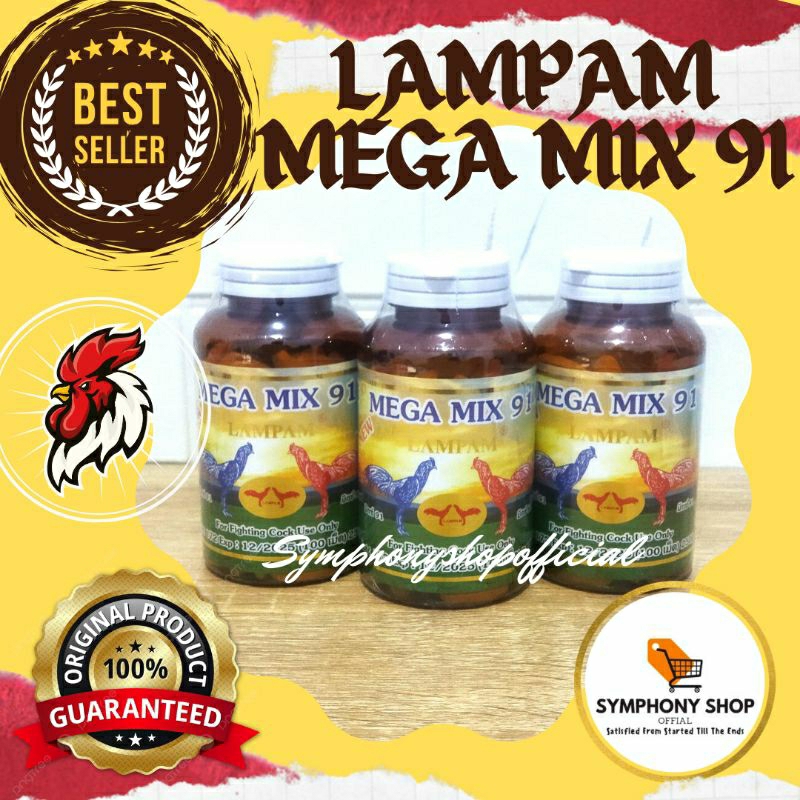 LAMPAM MEGA MIX 91 MULTIVITAMIN AYAM TARUNG THAILAND