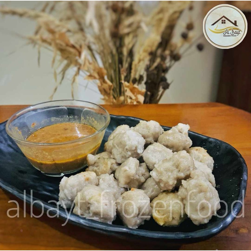 

Cilok Daging sapi frozen (isi 10bj) HALAL cilok bumbu kacang cilok daging ASLI