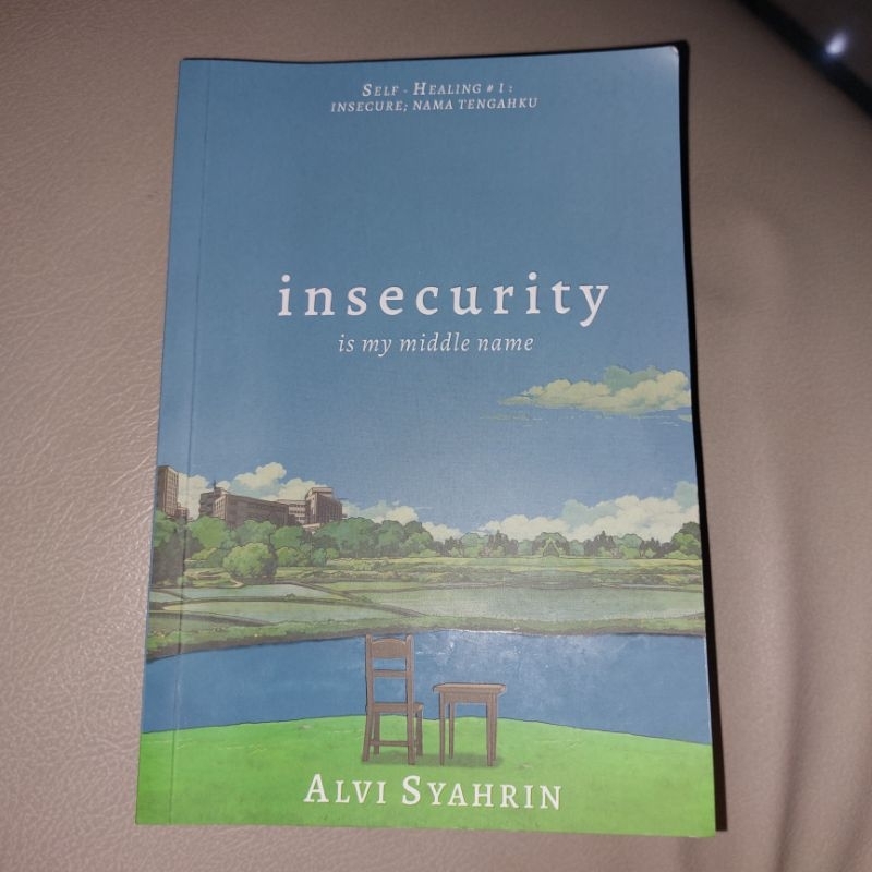 PRELOVED Insecurity is my middle name by alvi syahrin novel buku self improvment original