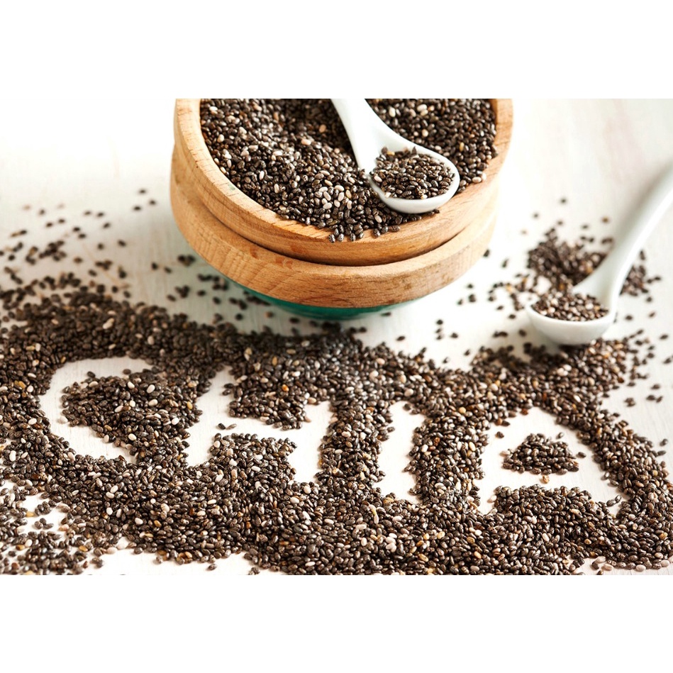 

VIRAL Organic Black CHIA SEED Mexico Organik Chia Seeds Hitam Chiaseed Chiaseeds Organick