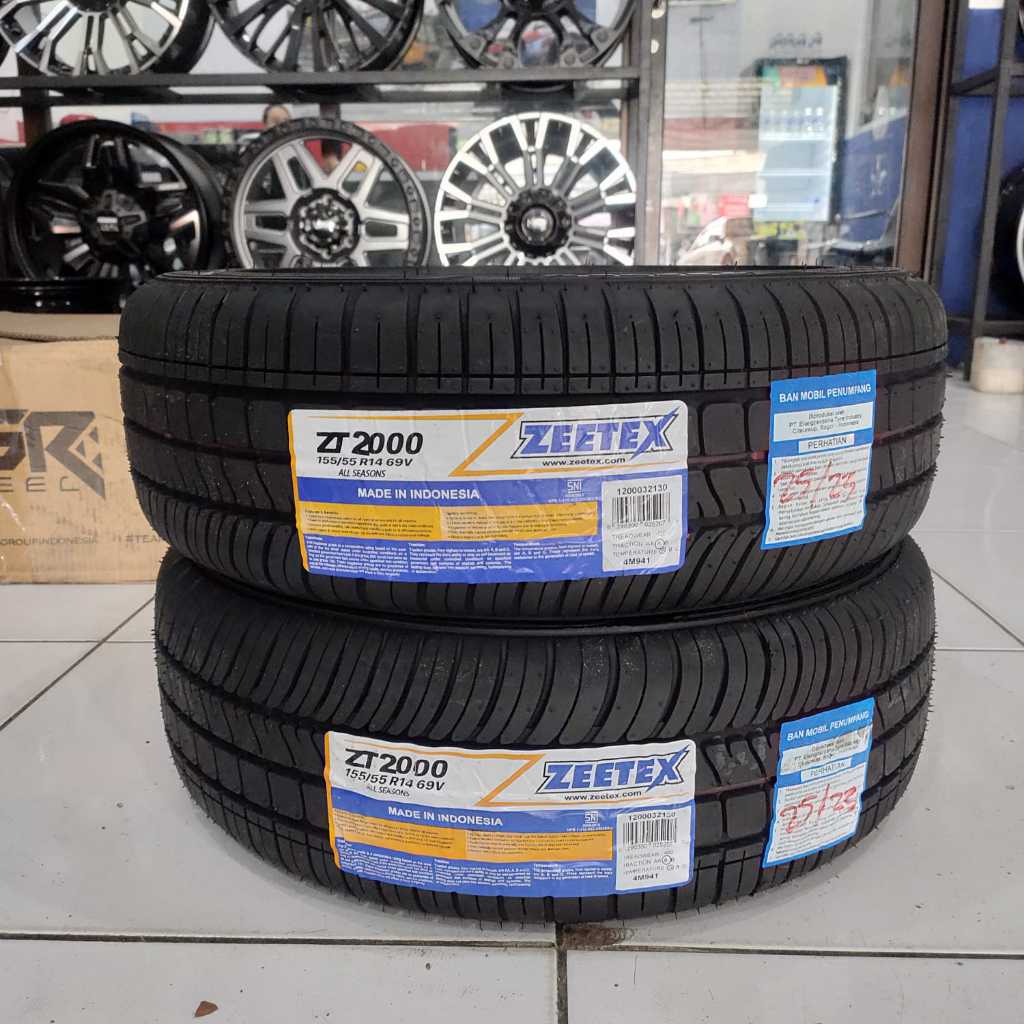 Ban Mobil Wuling Ring14 Ban Baru Type Zeetex 155 55 R14 Ban Tubeles R14