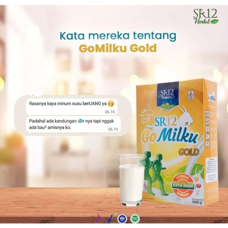 

SUSU GO MILKU GOLD SR12 HERBAL /SUSU KAMBING ETAWA BUAT KESEHATAN