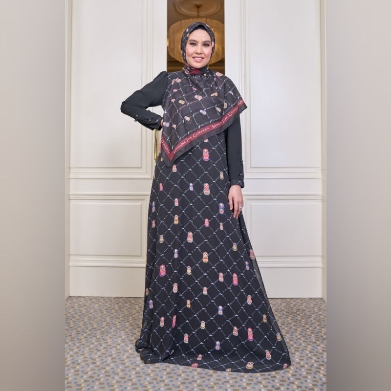 RAYA COLLECTION 2024 MATRIOSKA DRESS BY MANDJHA IVAN GUNAWAN
