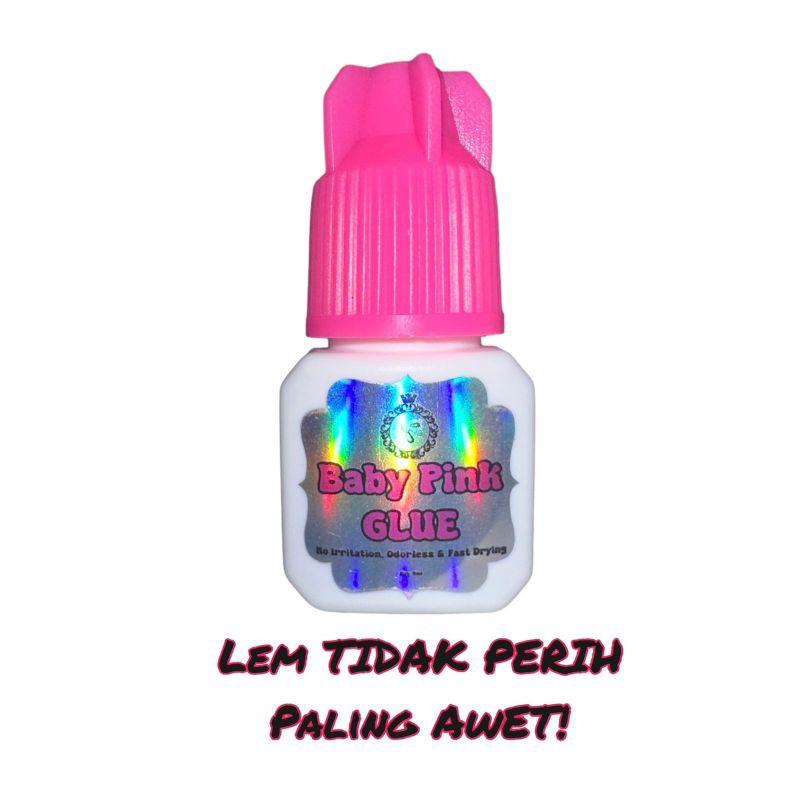 Navina glue for eyelash extension perekat lem bulu mata box merah ektensi tanam bulu mata