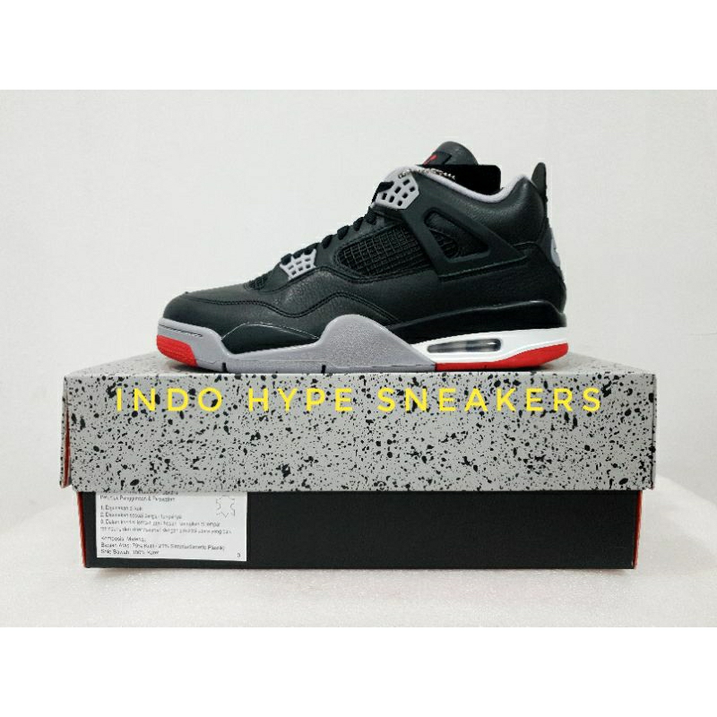 Air Jordan 4 Retro BRED REIMAGINED