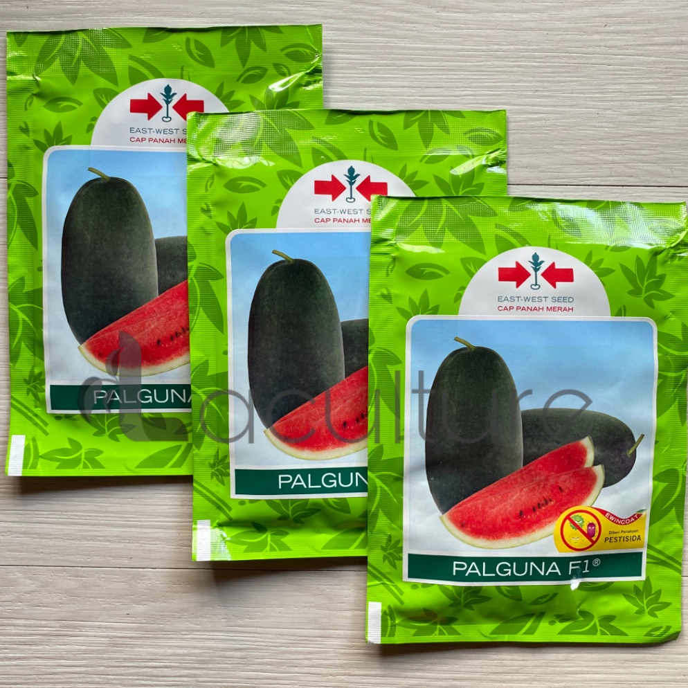 BAYAR DITEMPAT  benih semangka inul palguna f1 4 butir cap panah merah