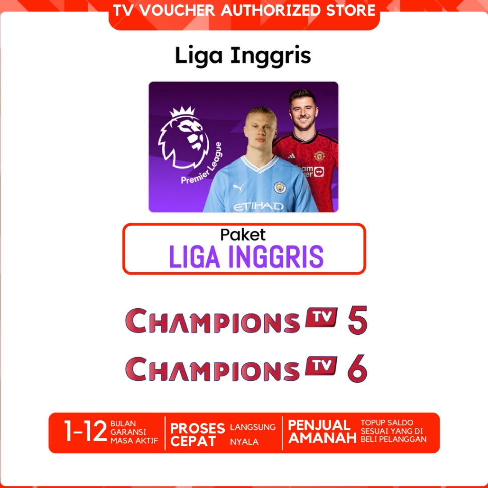 el Terkini DVv Liga Inggris Paket Nex Parabola Matrix Garuda Paket 27  Liga Inggris