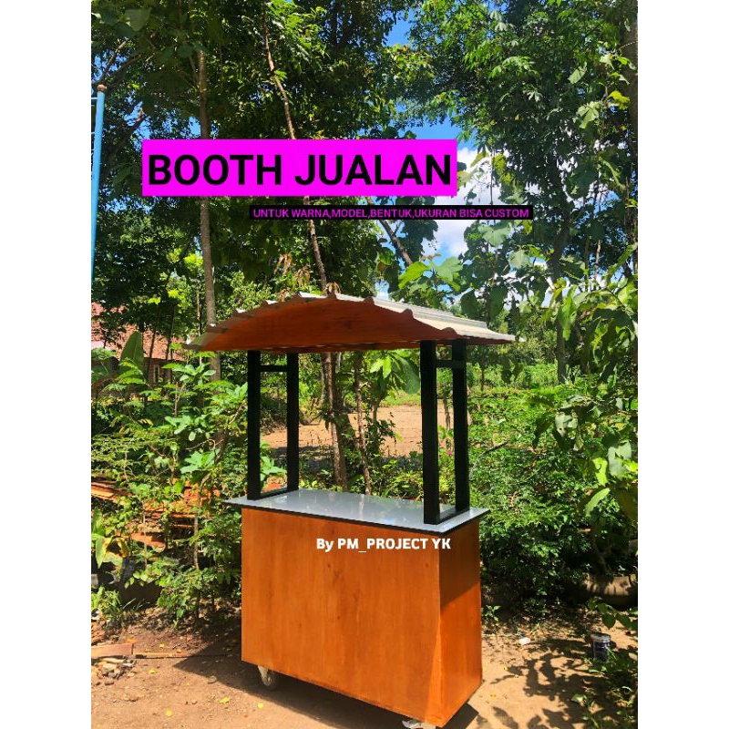 booth custom,grobak custom,gerobak angkringan