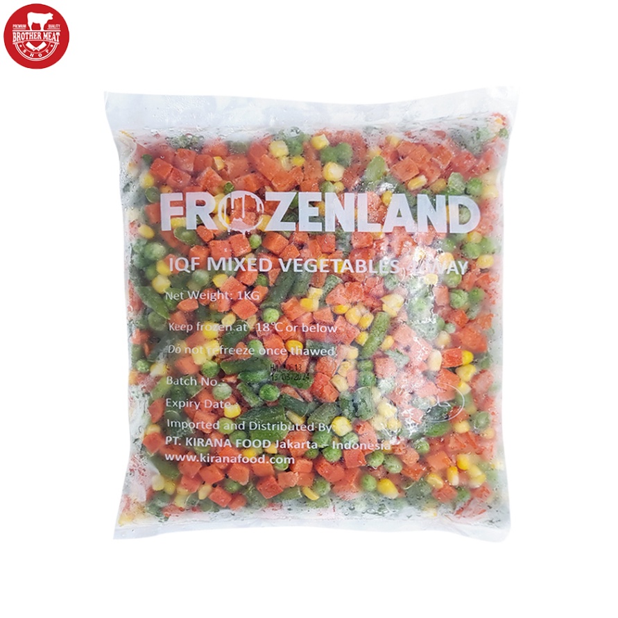 

HOT Frozenland Vegetable Mix 1kg