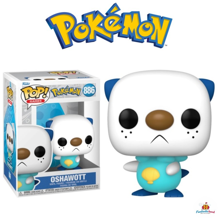 Funko POP Games Pokemon - Oshawott #886