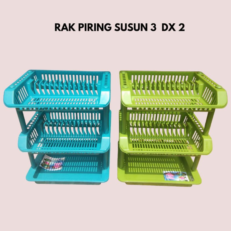 ( CARGO ) RAK PIRING MEJA PLASTIK / RAK PIRING MEJA