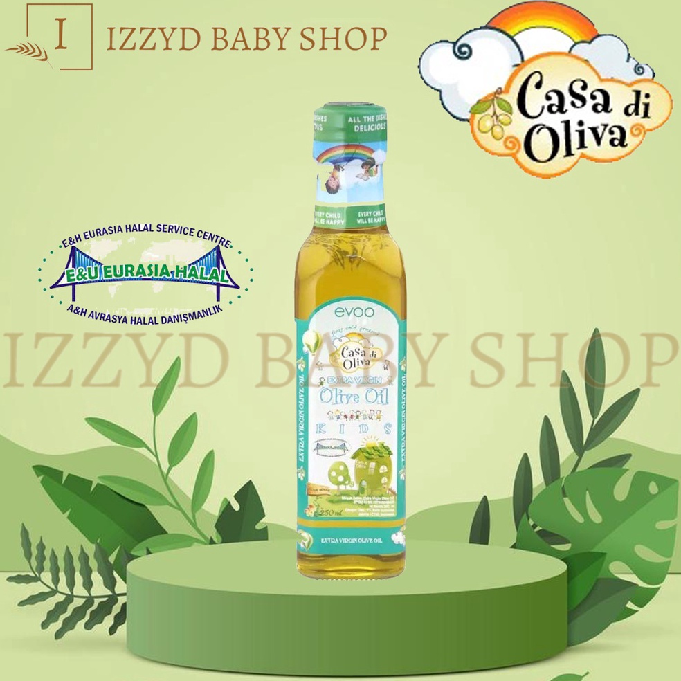 

READY STOK Evoo Casa di Oliva Minyak Zaitun Mpasi anak for kids minyak zaitun 25ml evoo