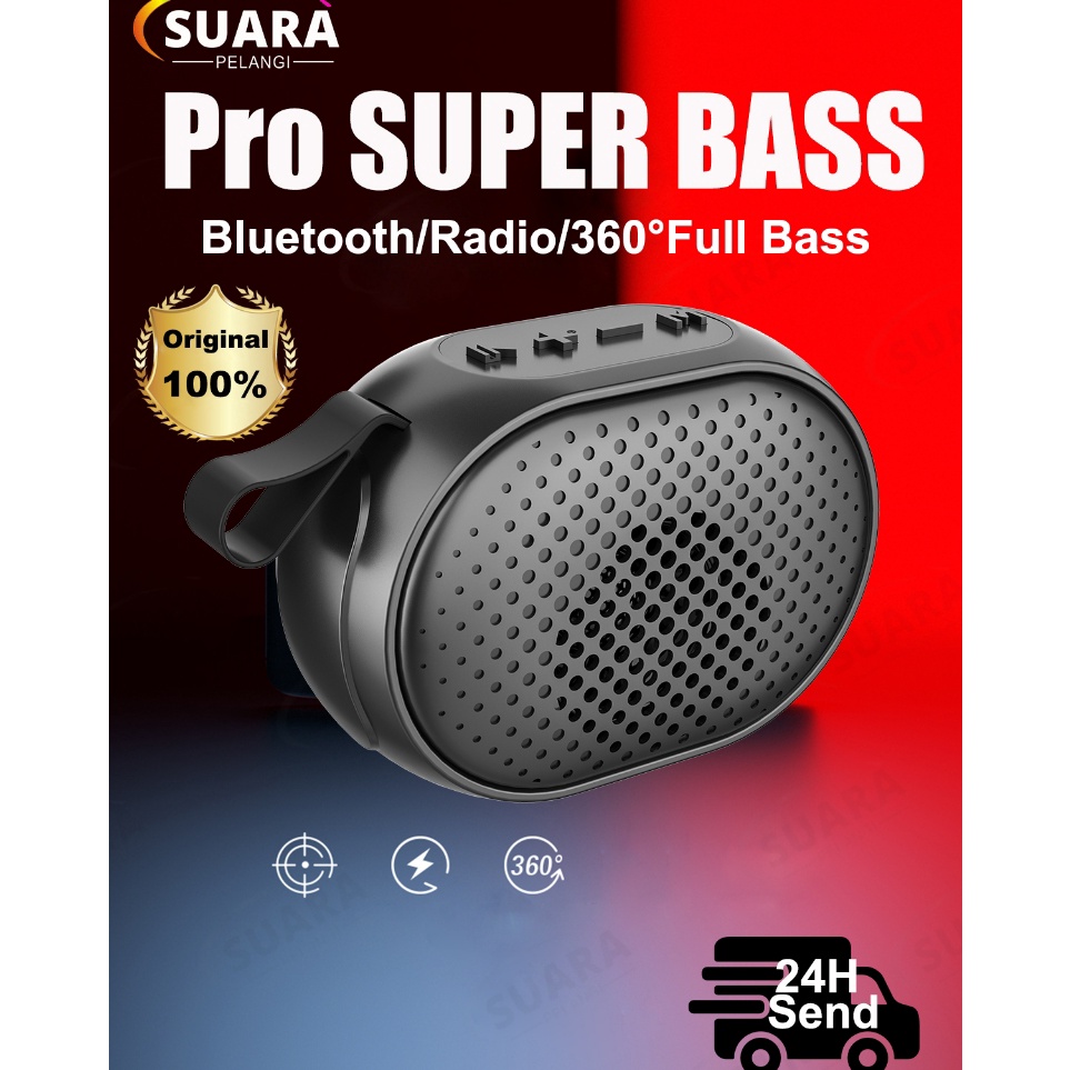 an PRO SUPER BASSMusic Box Full Bass Bluetooth Speaker Super Bass Robot Portabel Mini JBL Original Wireless HiFi Subwoofer Dengan Tali Pengikat Mobil Portabel Luar Ruangan Berkualitas Tinggi Stereo Kecil Dengan Volume Besar Radio FMTFGaransi