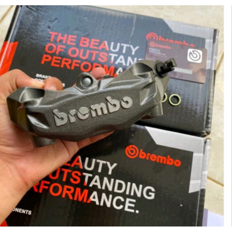KALIPER DEPAN BREMBO M432 KALIPER BREMBO M432 IMPORT DETAIL BAGUS