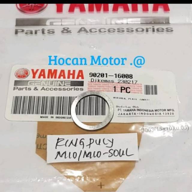 RING PULY PULLY DEPAN MIO SPORTY MIO SMILE SOUL FINO NUOVO ORIGINAL YGP