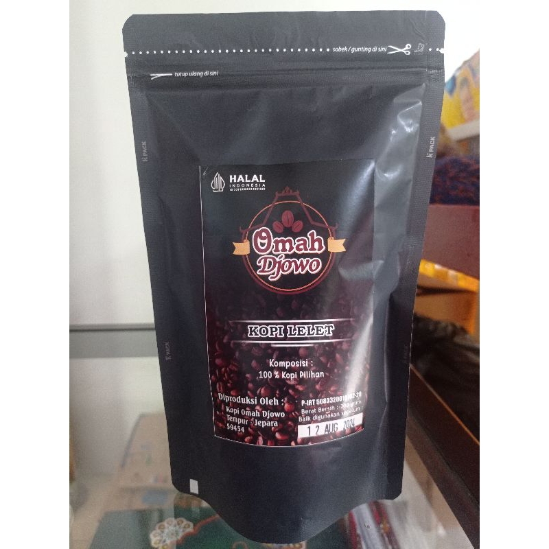 

Kopi Lelet 200gr Tempur OMAH DJOWO / Kopi Robusta Kopi Asli Muria / Kopi Lelet halus