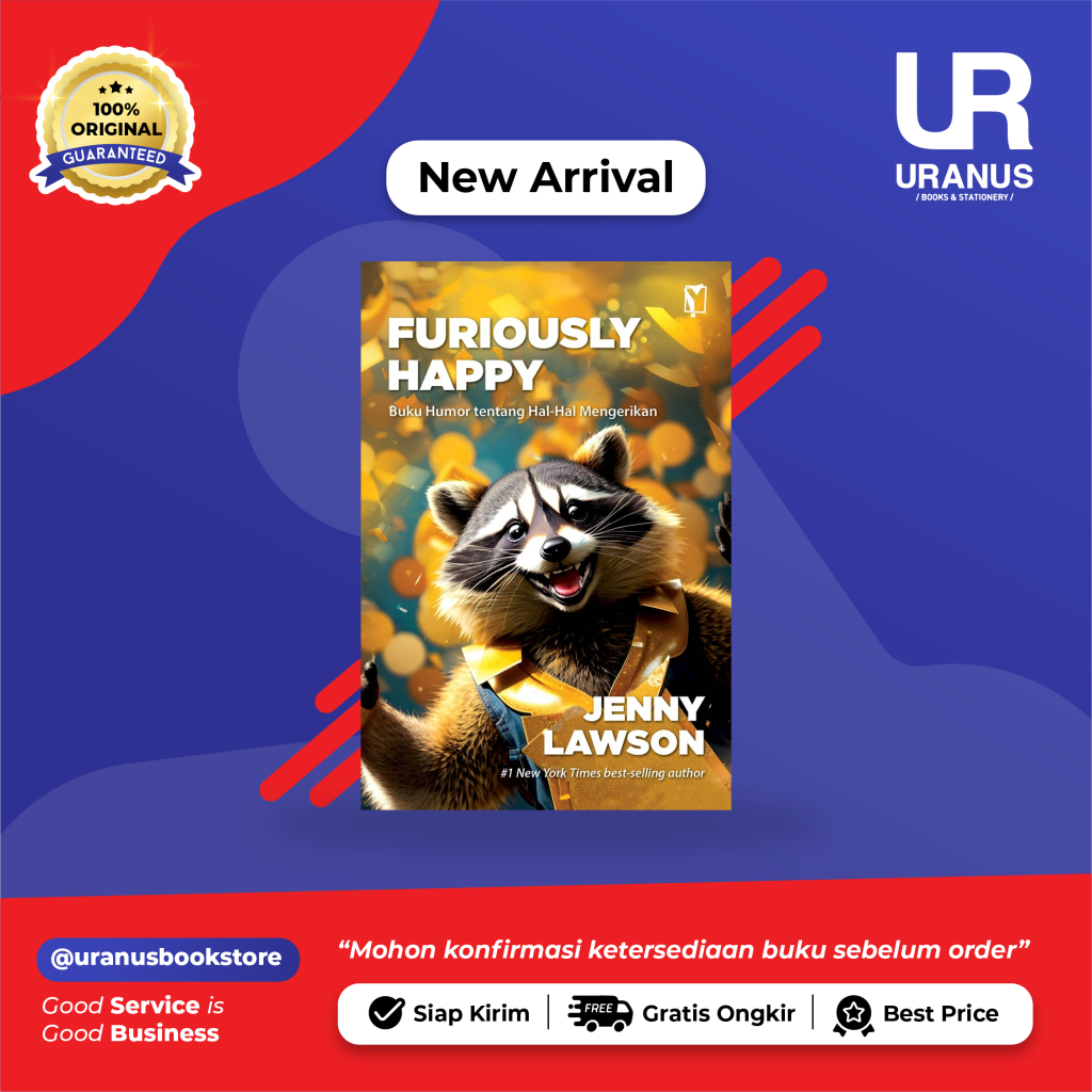 FOURIOUSLY HAPPY - TOKO BUKU URANUS NGAGEL