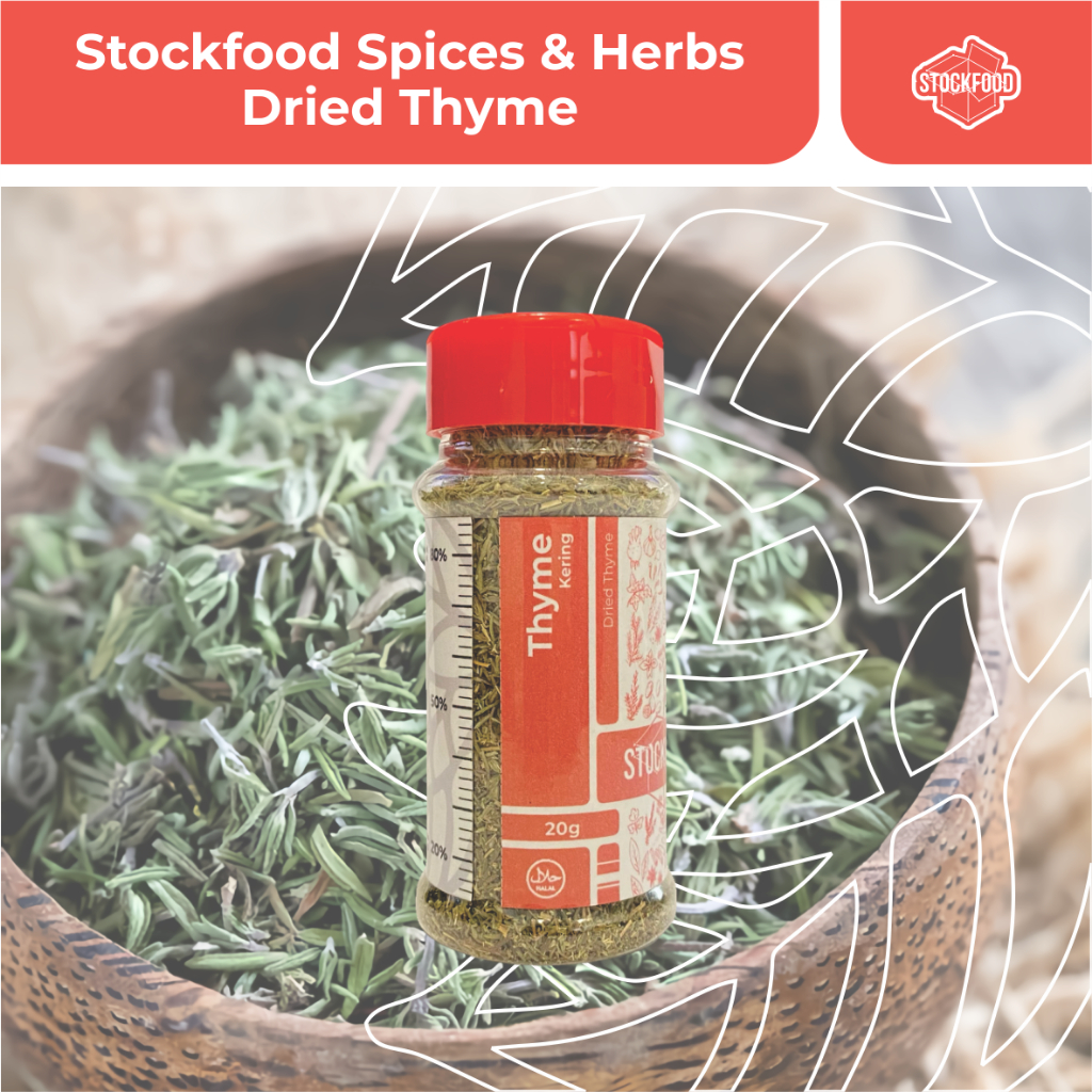 

Dried Thyme / Thyme - Stockfood Spices & Herbs Bottle Pack