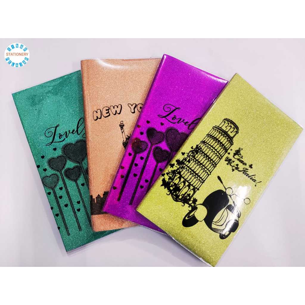 

Notebook Buku Catatan Gliter M00222D