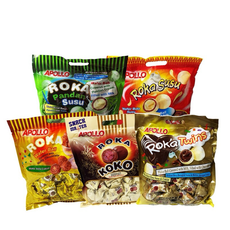 

Apollo Roka Wafer Ball All Varian isi 50pcs